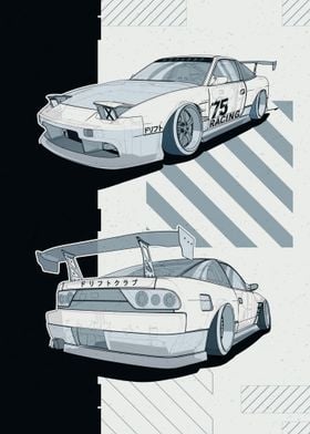 Nissan 180sx Sport Car