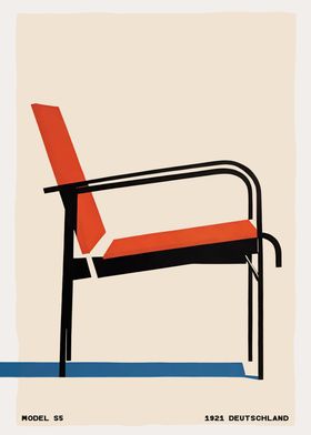 Bauhaus Chair Poster