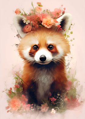 Wild Red Panda