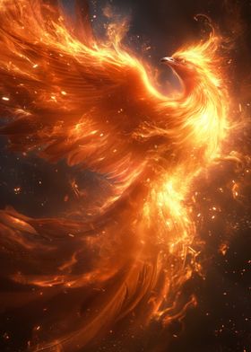 phoenix bird rising