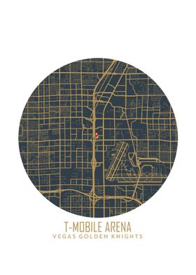 T Mobile Arena Map