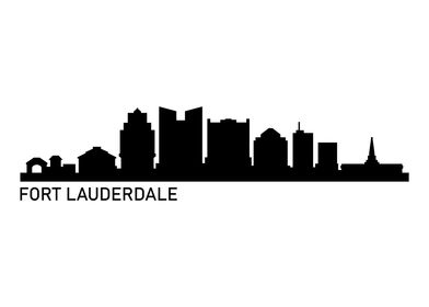 Fort lauderdale skyline