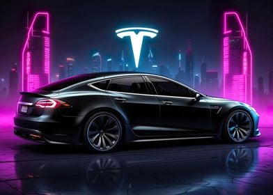 Tesla Model S car