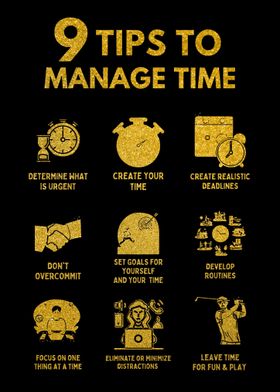 Tips To Manage Time