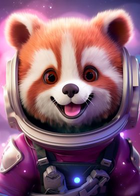 Astronaut Baby Red Panda