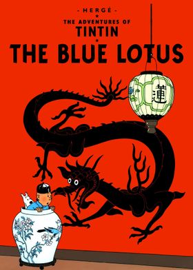Tintin Blue Lotus