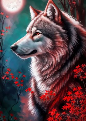 Beauty Mythical Alpha Wolf