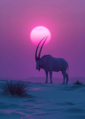 Antelope Aesthetic Sunset