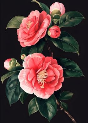 Camellia Acrylic