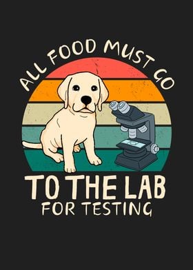 Food Must Go To The Lab