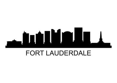 Fort lauderdale skyline