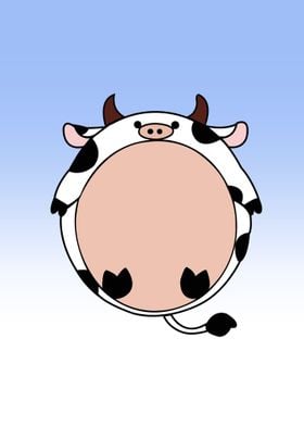 cow cute animal