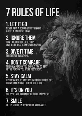 7 Rules of Life