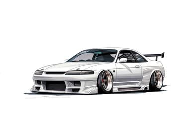 Nissan Silvia S14 car