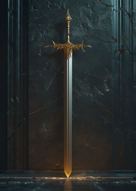 Sword Dark Gold