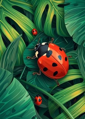 Cute Lady Bug