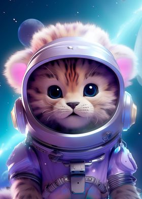 Space Baby Lion