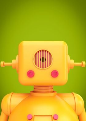 Yellow robot