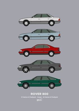 Rover 800 car collection
