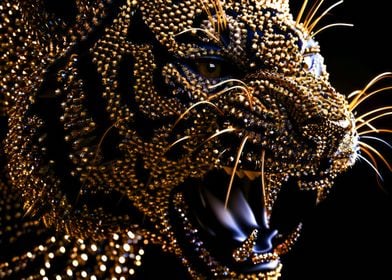 Gold Diamond Tiger Fantasy