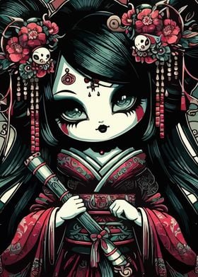 Geisha Gothic Lolita