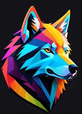 Isometric Wolf