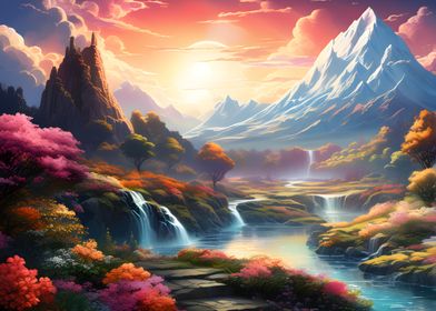 Fantasy Color Landscape