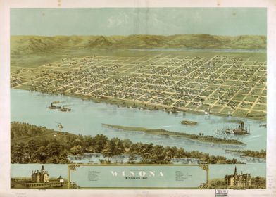 Winona Minnesota 1867