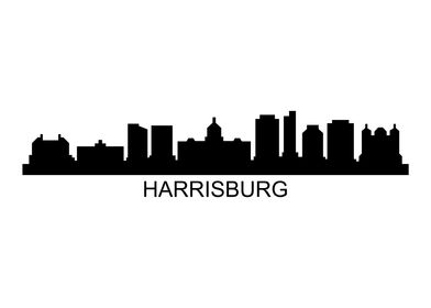 Harrisburg skyline