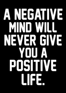 A NEGATIVE MIND