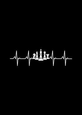 Chess player heartbeat