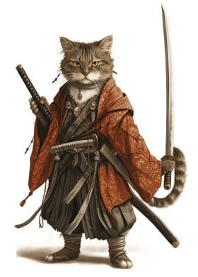 Cat Samurai