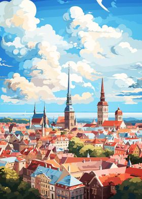 Discover Riga Painting Art