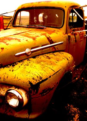 Old Yellow Pickup