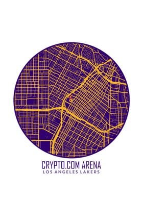 Cryptocom Arena Map