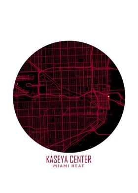 Kaseya Center Map