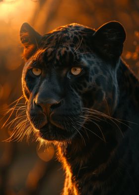 Jaguar Sunset Elegant