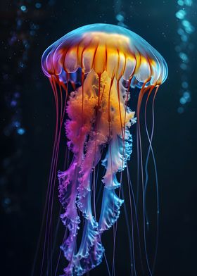 Blue Jellyfish