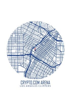 Cryptocom Arena Map