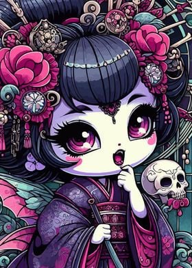 Gothic Vampire Geisha