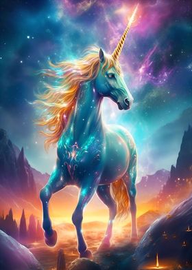 Cosmic Fantasy Unicorn