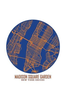 Madison Square Garden Map