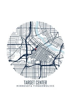 Target Center Map