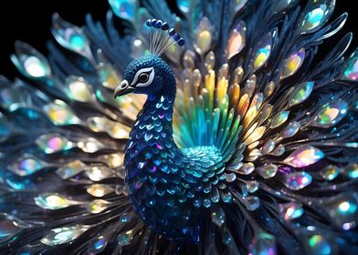 crystal peacock