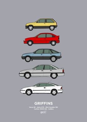 Griffins classic cars