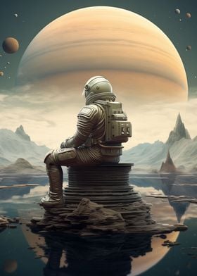 Saturn Dawn Loneliness