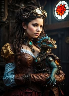 Steampunk Dragon Keeper