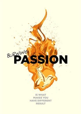 burning passion