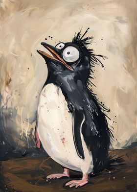 Confused Penguin