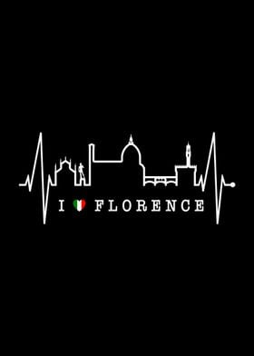 Florence Skyline Heartbeat